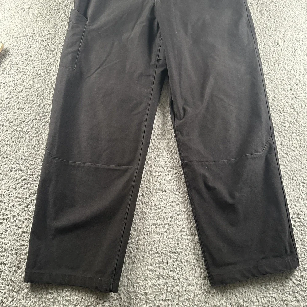 Lululemon Utilitech Pants Mens 30(29 Fit) Black Straight Leg Drawstring Travel